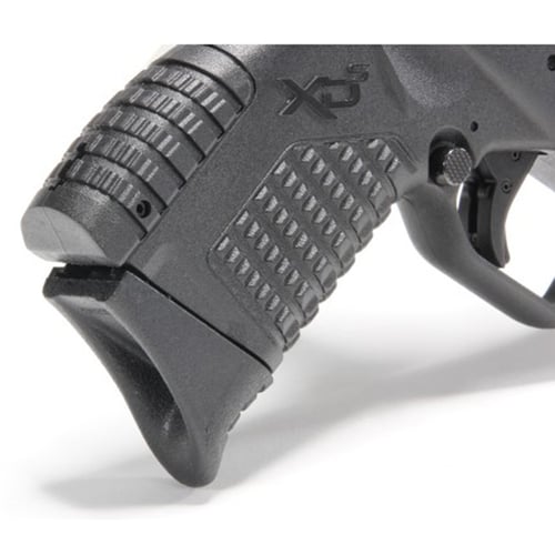Pachmayr 03895 Grip Extender  made of Polymer with Black Finish for Springfield XD 2 Per Pack